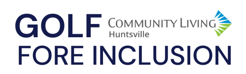 Community Living Huntsville Golf for Inclusion Logo