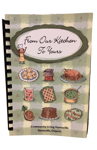 Cover photo of Cookbook titled, From Our Kitchen to Yours