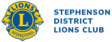 Stephenson District Lions Club Logo