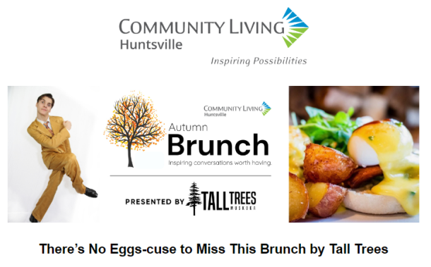 A screenshot of Community Living Huntsville's August 2023 e-newsletter.