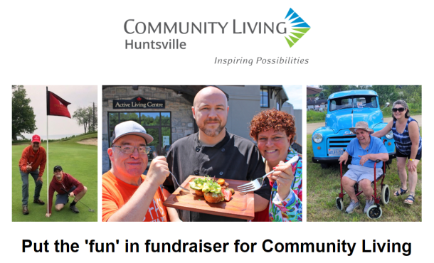 A screenshot of Community Living Huntsville's July Newsletter.
