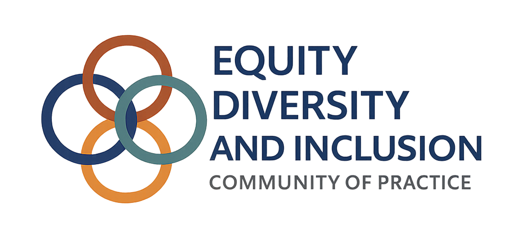 Equity, Diversity, and Inclusion Community of Practice Logo