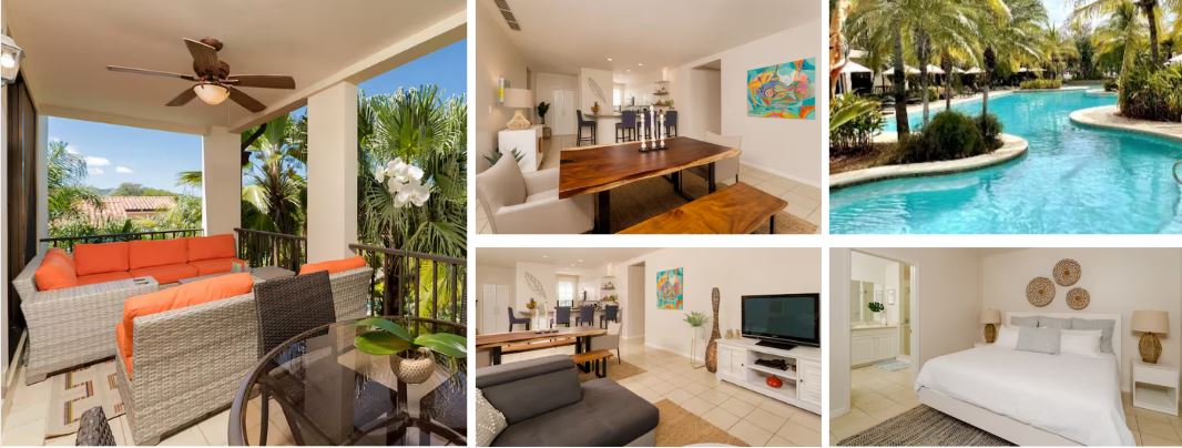 Snapshots of a vacation property in Costa Rica